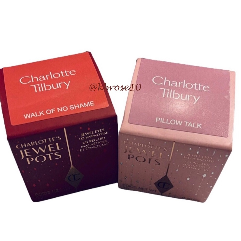 NIB Charlotte Tilbury Jewel Eyes To Hypnotize Cream Eyeshadow Walk of No Shame - Picture 11 of 13